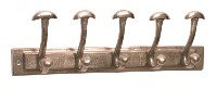 Klädhängare Silver, 5krokar